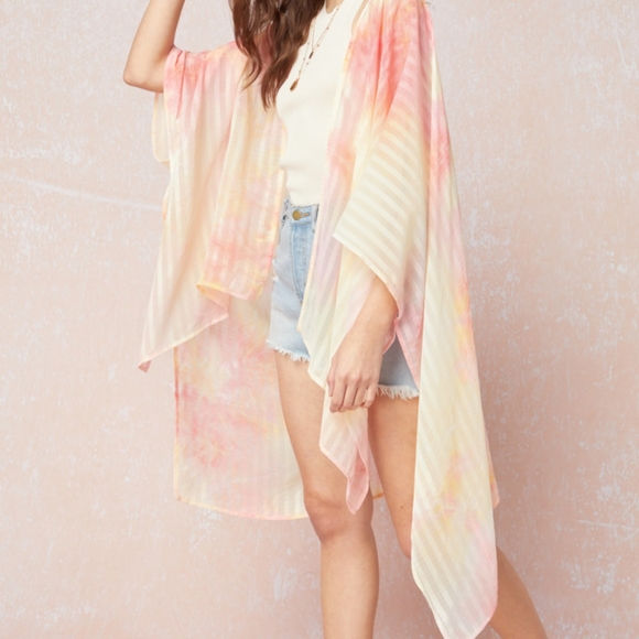 Tie Dye Kimono - Picture 2 of 7